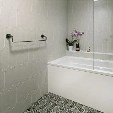 KITE - LIGHT GREY 4X12 Porcelain Tile