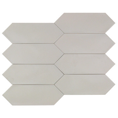 KITE - LIGHT GREY 4X12 Porcelain Tile