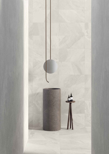 BRAZILIAN SLATE - OXFORD WHITE 24X48 PORCELAIN TILE
