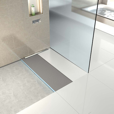 Wedi Fundo Riolito Linear Channel Drain Cover Plates
