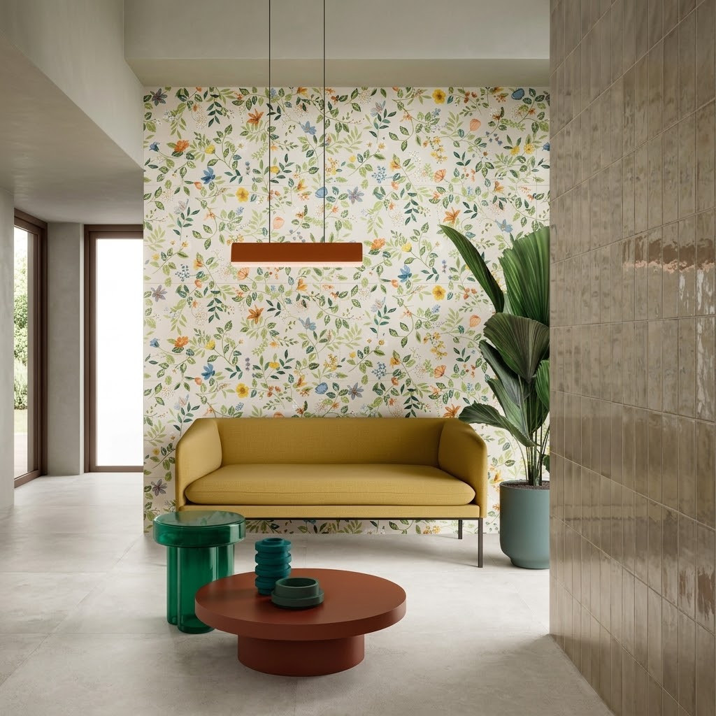Wonderspace | 24" x 48" Blossom White Matte Finish Porcelain Tile