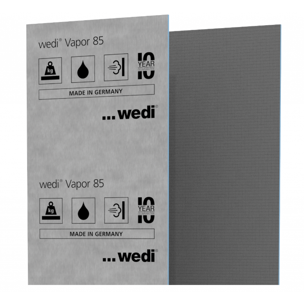 Wedi Vapor 85 Building Board (Panels) -3' x 8' x 1/2 in. 010702912