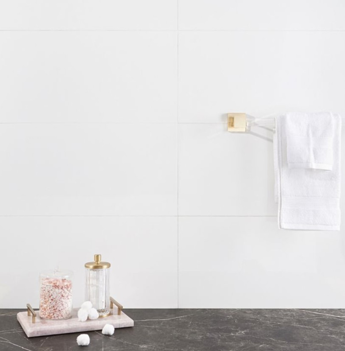 Solids Collection White Matte 12x24 Porcelain Tile