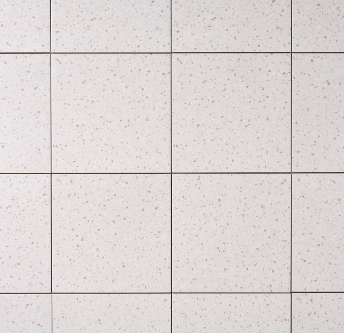 CASABLANCA PATTERN TERRAZZO FUN WHITE 8X8 PORCELAIN TILES