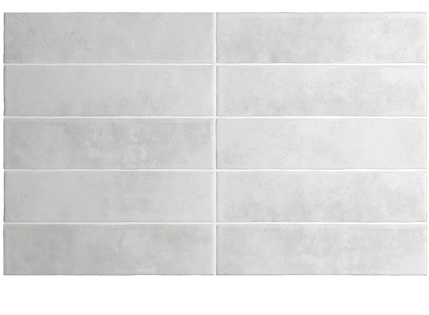 Argile 2.5" x 10" Porcelain Tile - Ice