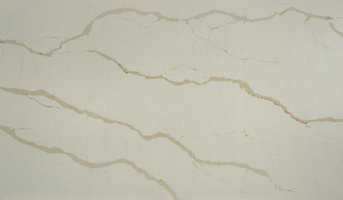 Montaj Calacatta Nuovo Polished 3CM Quartz 126"x63" Quartz Countertop