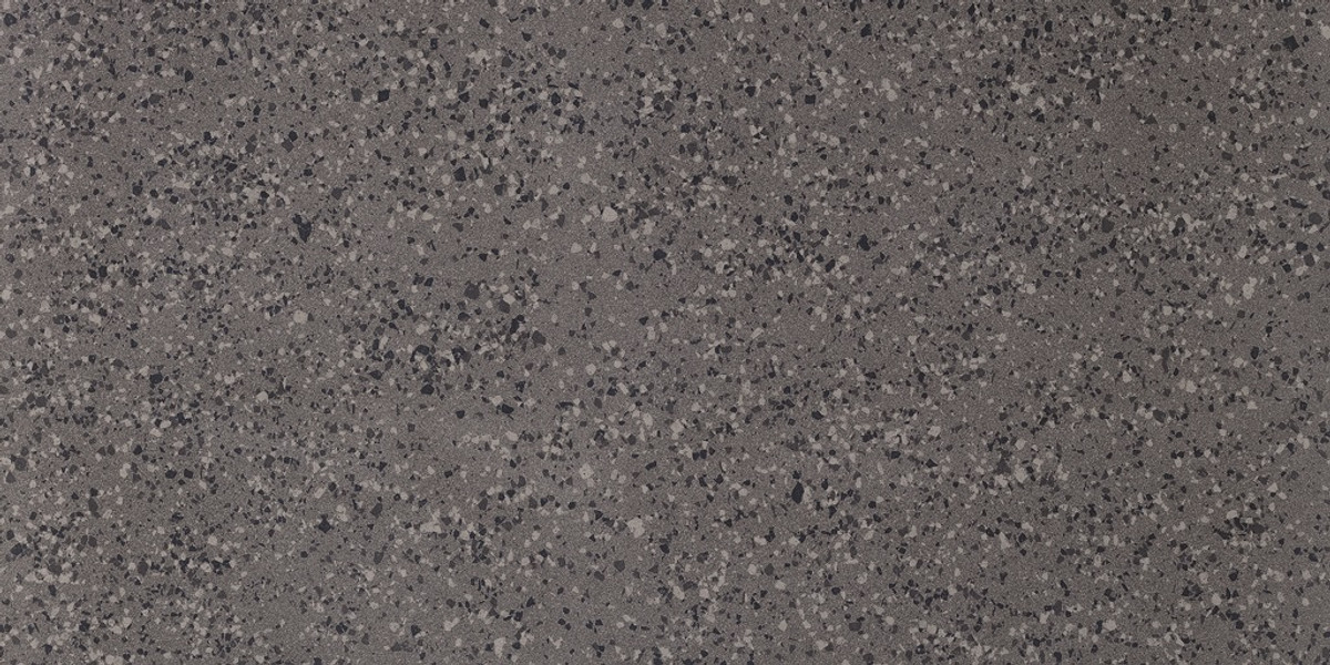 Parade Dark Grey Terrazzo Polished Porcelain 24x48