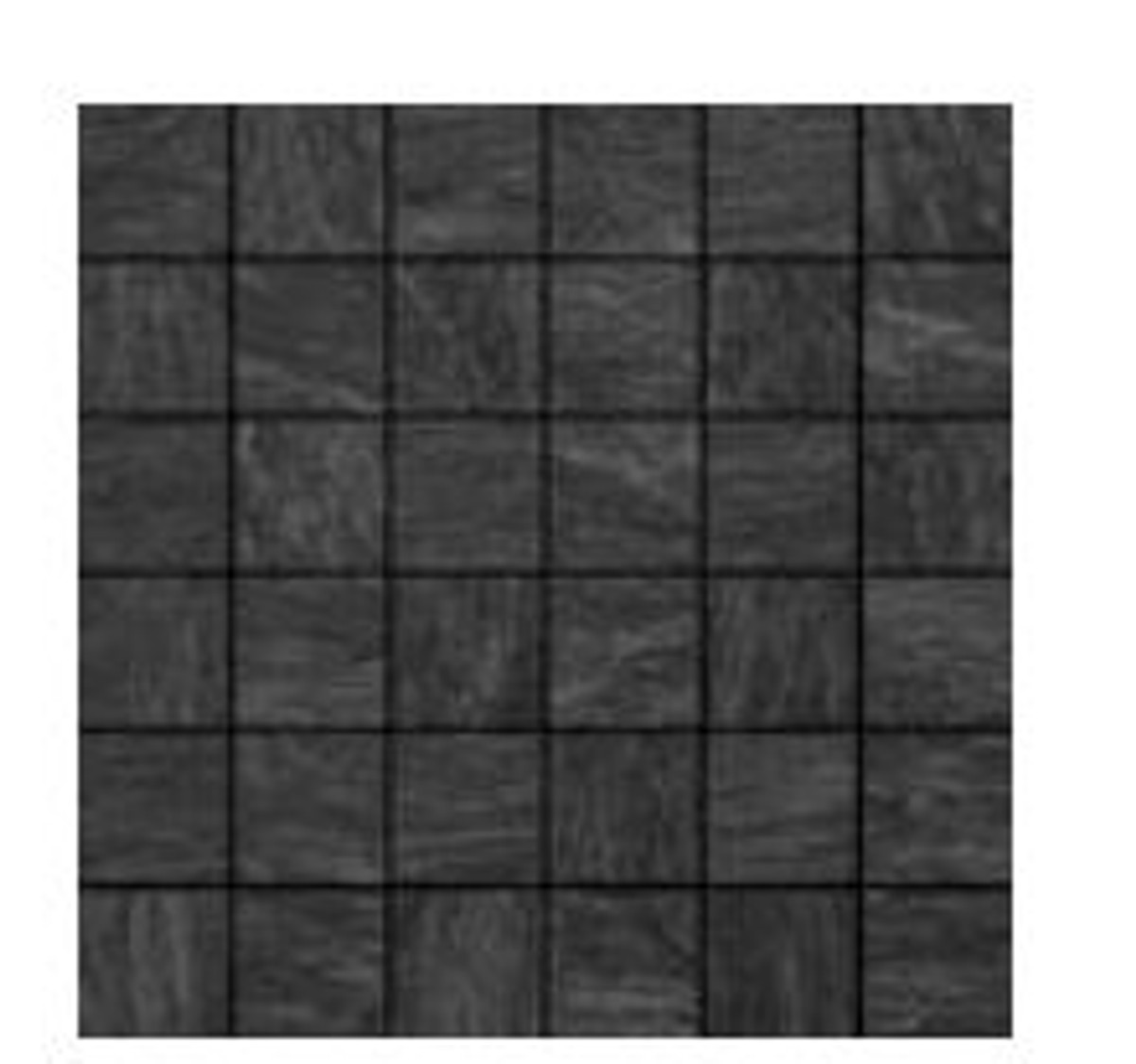 Ardesia Nero 2.5x2.5 Mosaics