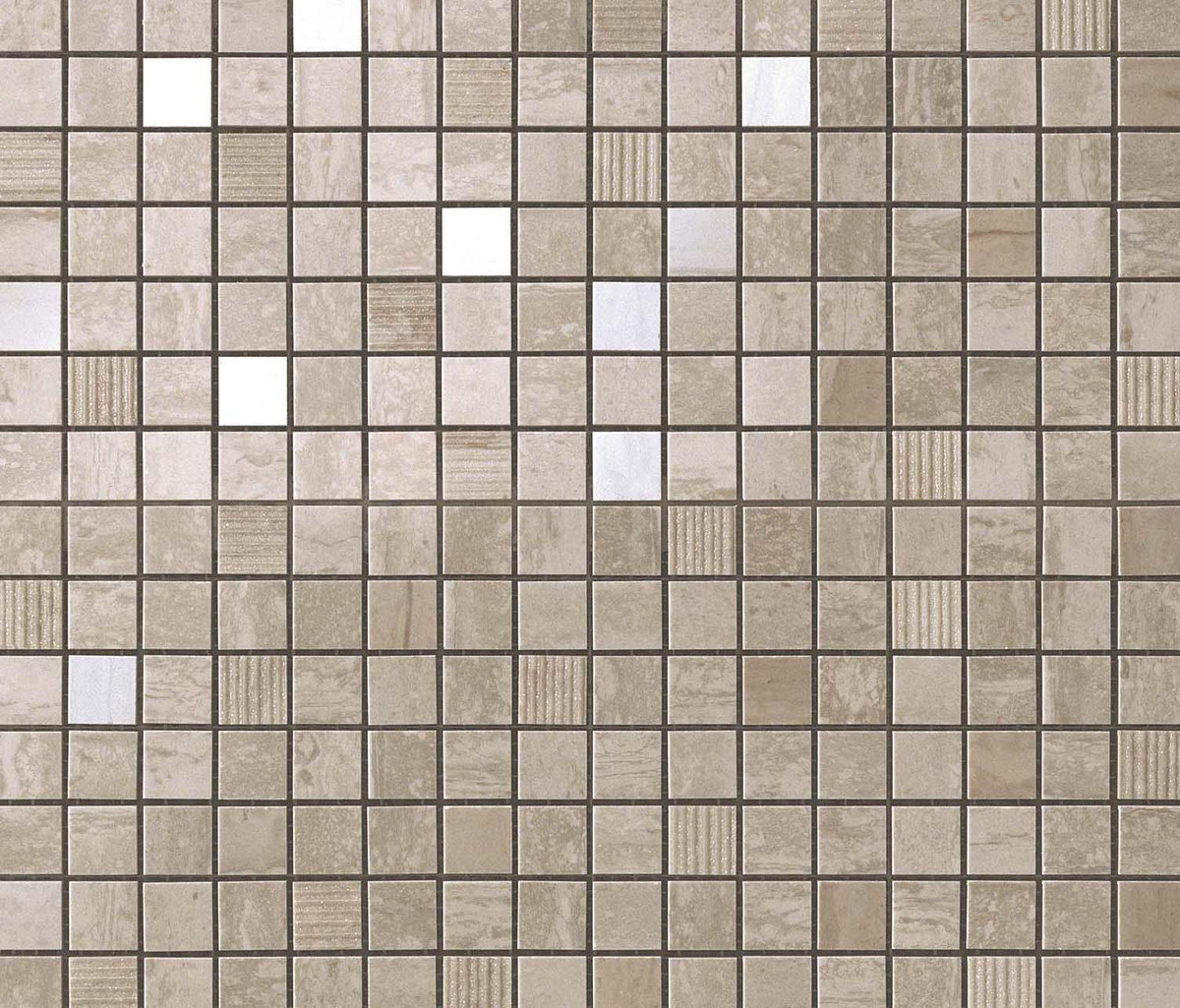 Marvel Pro Travertino Silver Matte 1.5x1.5 Mosaics