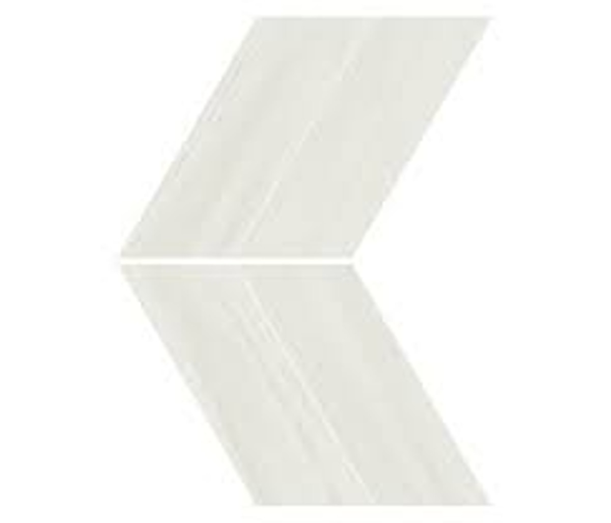 Marvel Stone Bianco Dolomite Lappato Chevron Mosaics