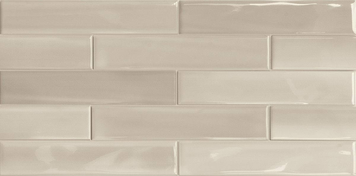 Shadebrick Taupe 3x12 Gloss Ceramic Wall Tiles $9.99 Sq. Ft. Last Price