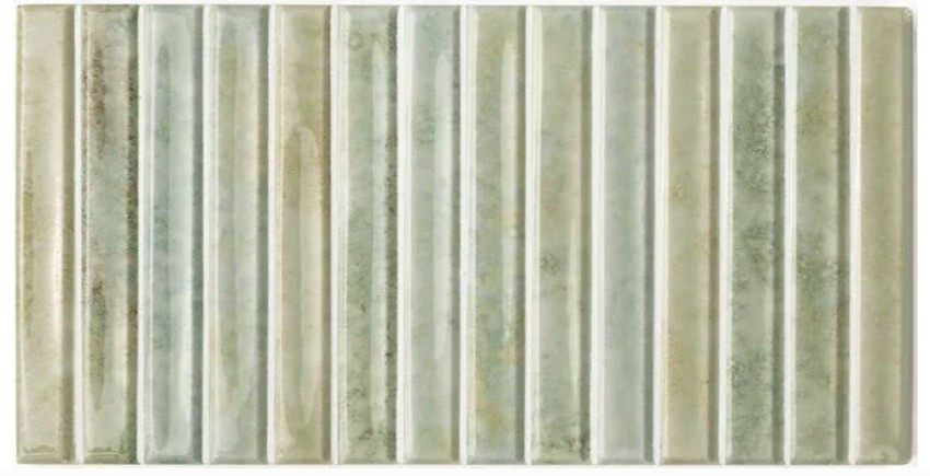 Potters Agave 5×10 Bars Decorative Tile Glossy