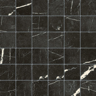 MARMOREA - NERO MARQUINIA 3X3 PORCELAIN TILE