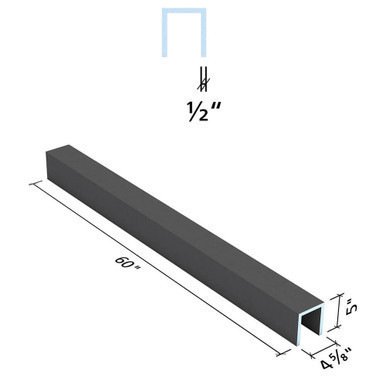 Wedi 5 ft. Curb Over US3000008