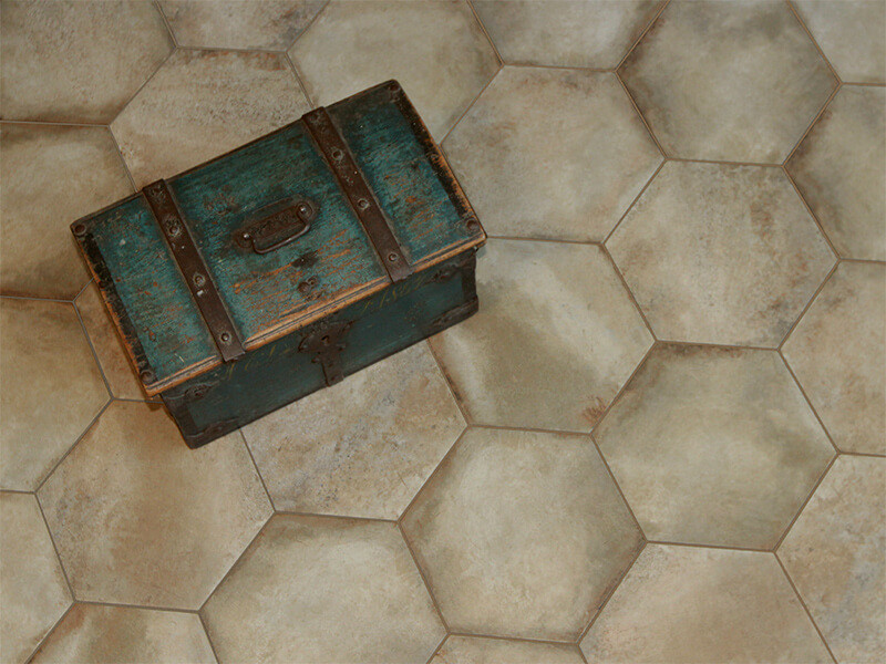 Castello Beige 14x16 Hexagon Tile