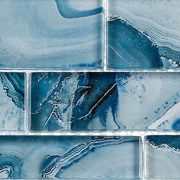 Magical Forest Glass Mosaic Tiles