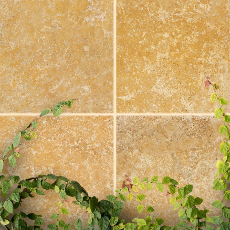 Golden Sienna Travertine Tile