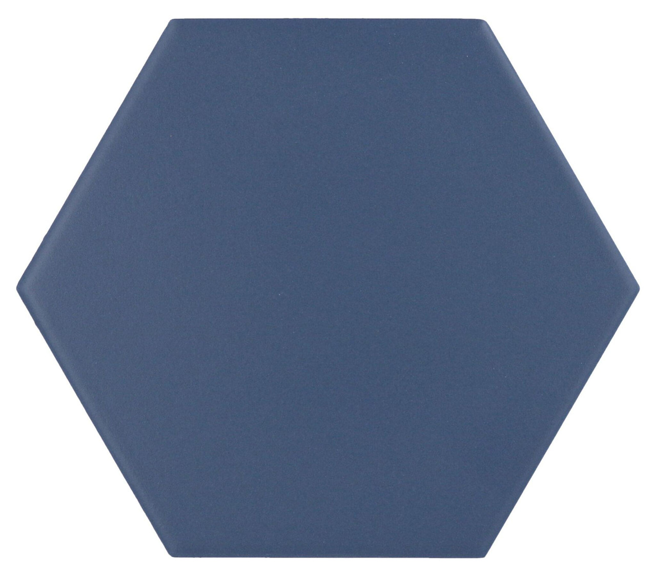 Kromatika Denim Blue 4.5x4 Hexagon