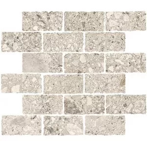 Stelvio Bianco Natural Muretto 2x4 Brick Mosaics
