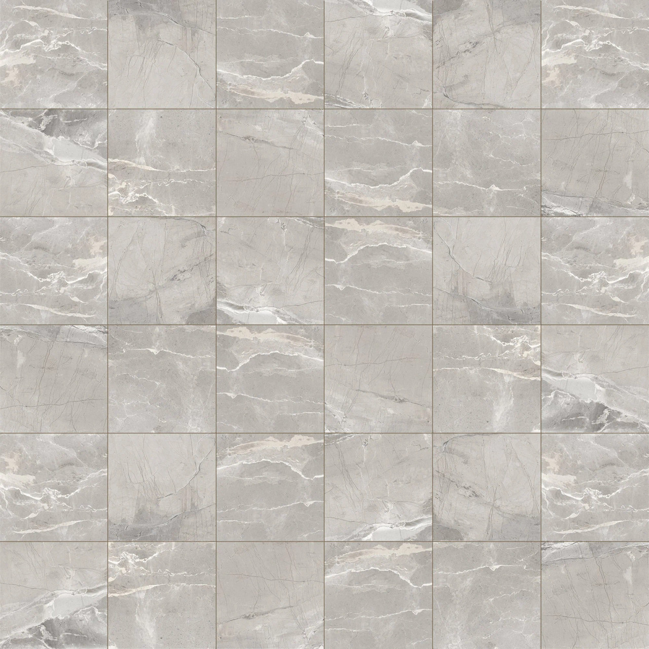 Absolute Light Gray 2x2 Mosaics