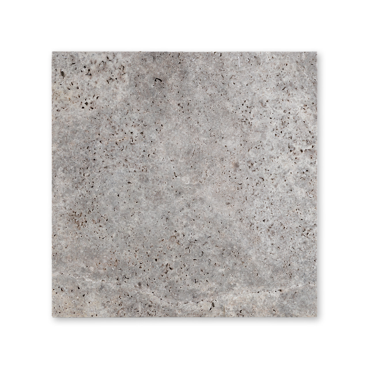 Silver Premium Travertine 12×12 Tumbled