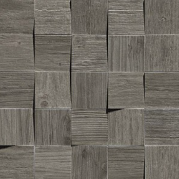 Axi Grey Timber 2.75x2.75 3D Mosaics