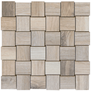 Kingwood Nut Mosaic 12x12