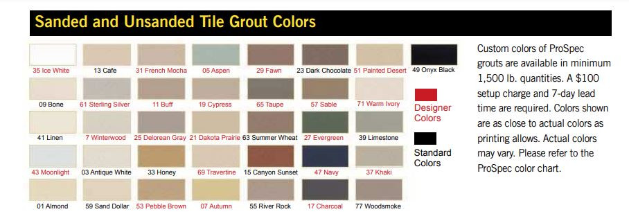 Prospec Painted Desert #51 Non Sanded Grout Bonsal Prospec Grout 10 lb. Grout