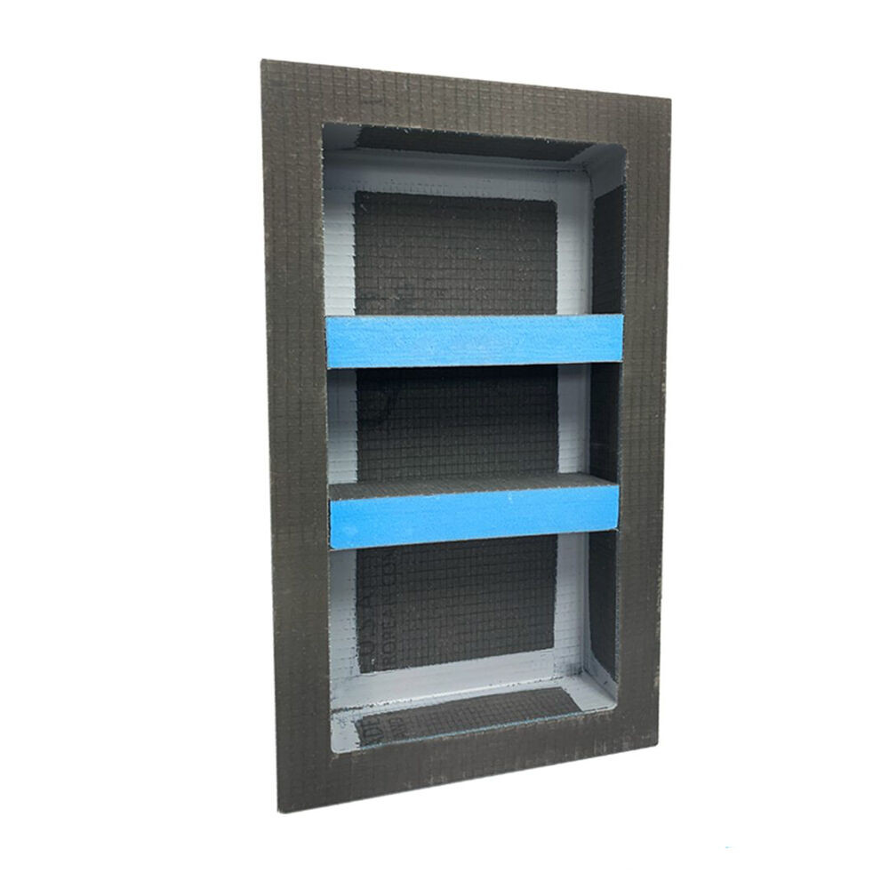 Wedi Shower Niches 16" x 28" x 4" - US3000248

16 in. x 28 in. x 4 in. (406 x 711 x 102 mm) ext. | 12 in. x 24 in. x 3 1/2 in. (304 x 610 x 89 mm) int.