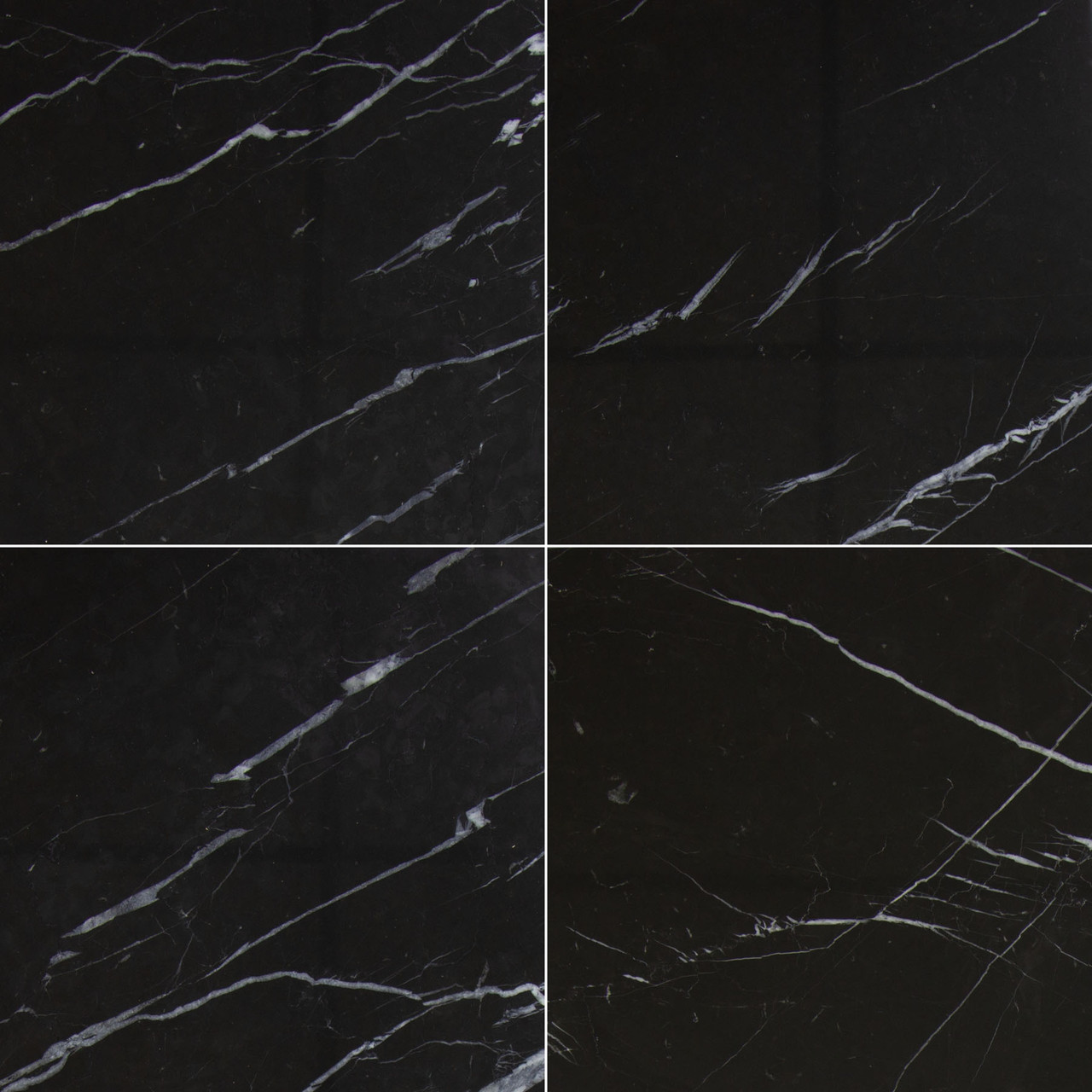 Nero Marquina Honed 18"x18"