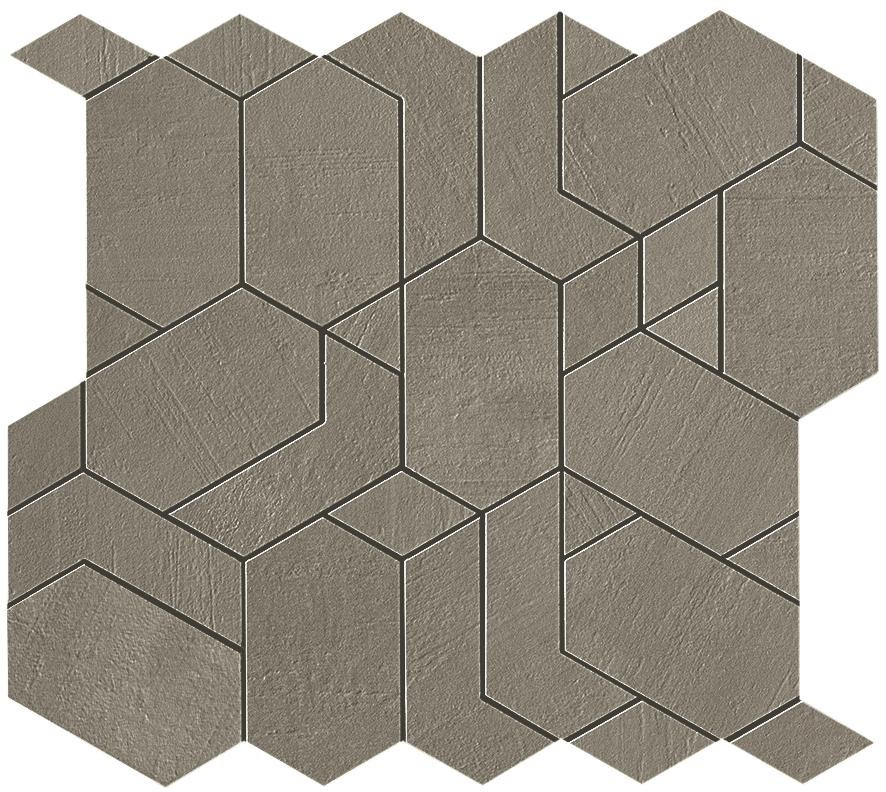 Boost Pro Taupe Shapes Mosaics   12x13 sheets