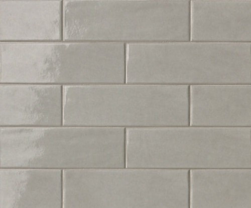 Manhattan Grey 4x12 Gloss Porcelain Tiles