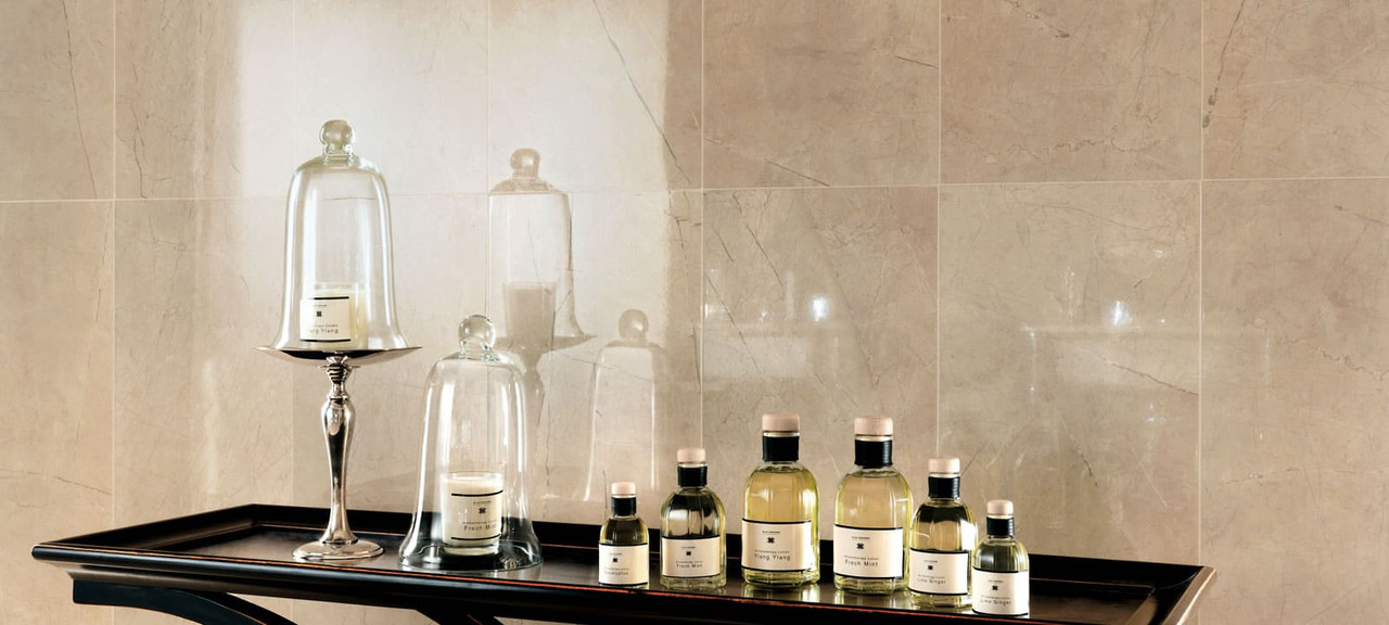 Marvel Beige Mystery Lappato 12x24 Porcelain Tiles