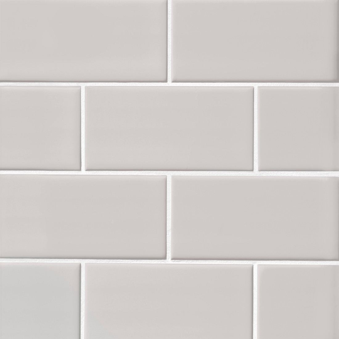 Metro Subway Gris Claro Gloss 3x6