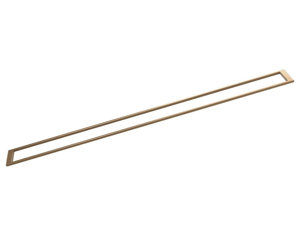 Wedi Fundo Riolito Neo Channel Frame - 28" × 2-9/16" x 1/4" B27 (US1000092) Brushed Brass