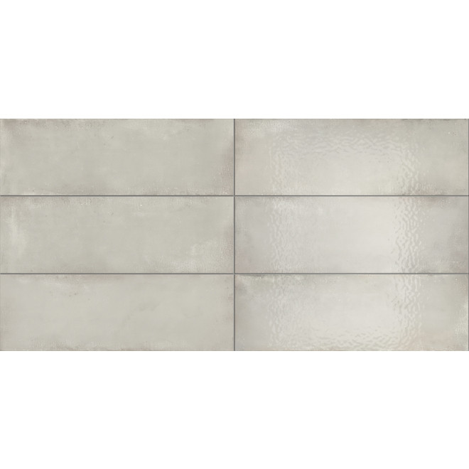 Be Like Ceramic Tiles - 24-in x 8-in - Shell Glossy