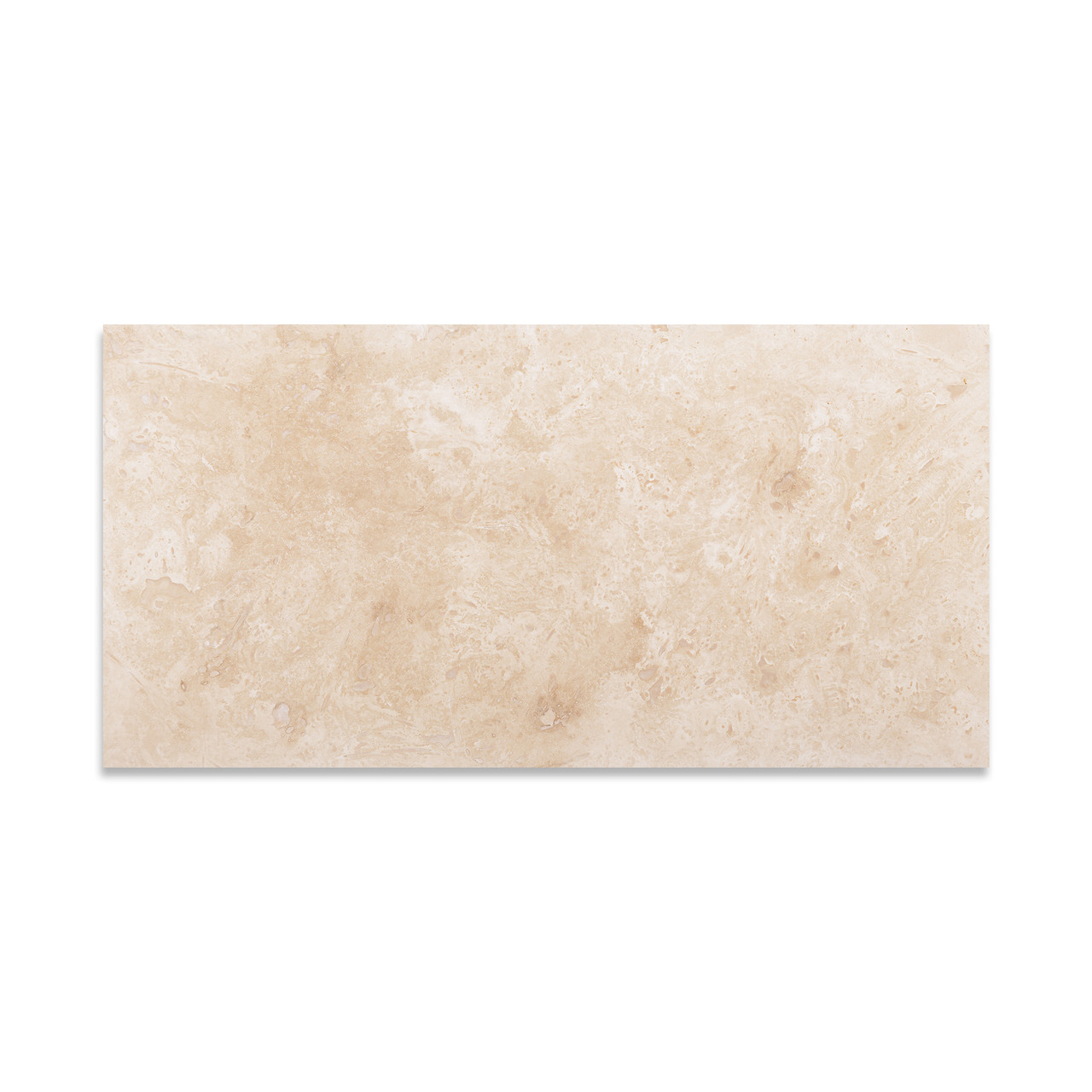 Ivory Premium Travertine 12×24 Filled/ Honed