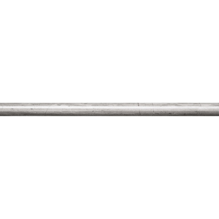 Athens Gray Honed 3/4x12 Pencil Liner Marble Base Molding