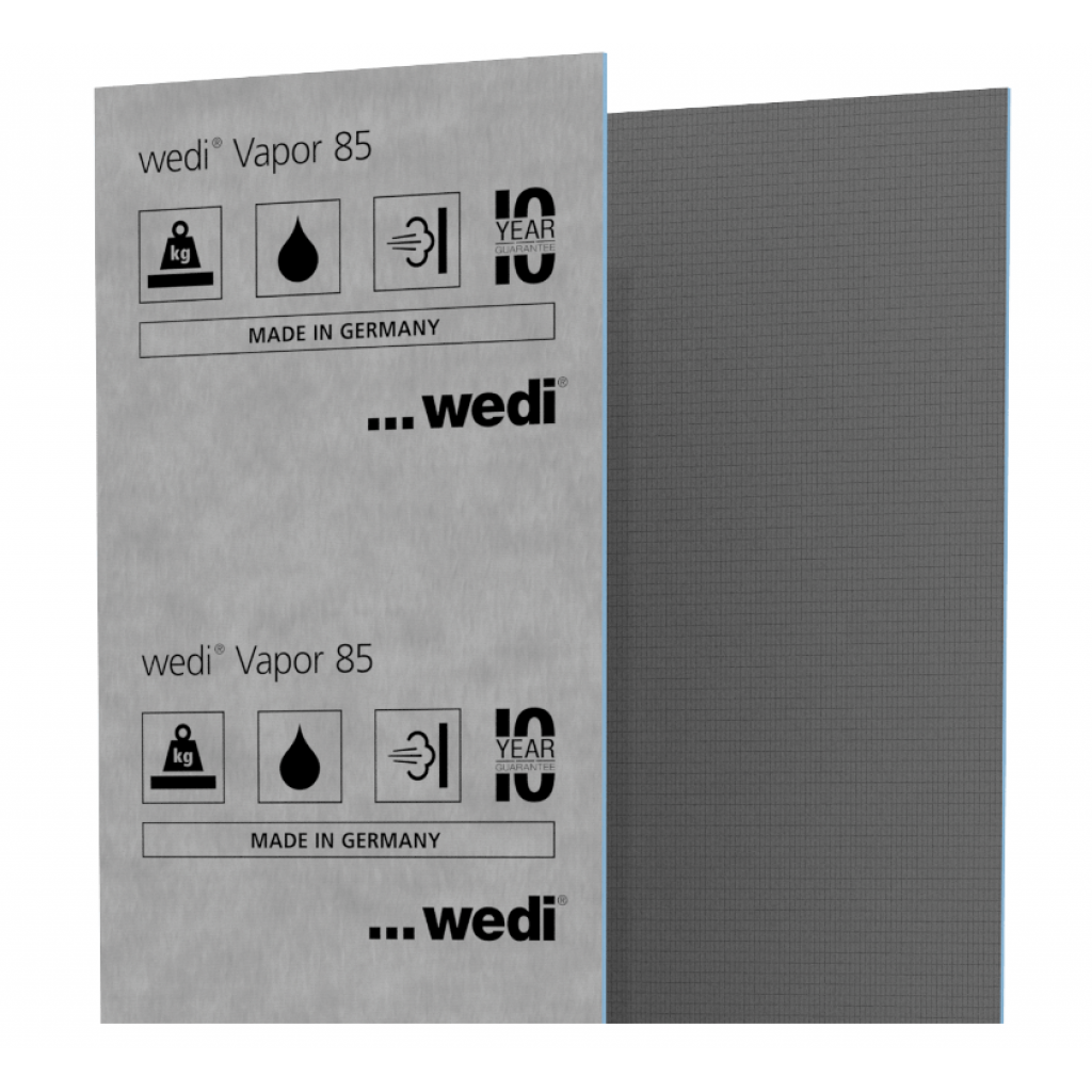 Wedi Vapor 85 Building Board (Panels) -3' x 8' x 1/2 in. 010702912