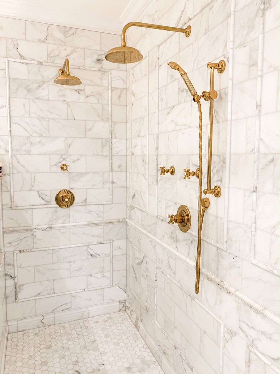 Calacatta Gold Honed 4x12 Marble Tile