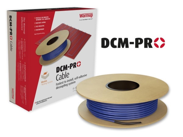 Warmup 10 Sq Ft Electric Heating Cable 120v 135W, 1.1A DCM-PRO 34' L