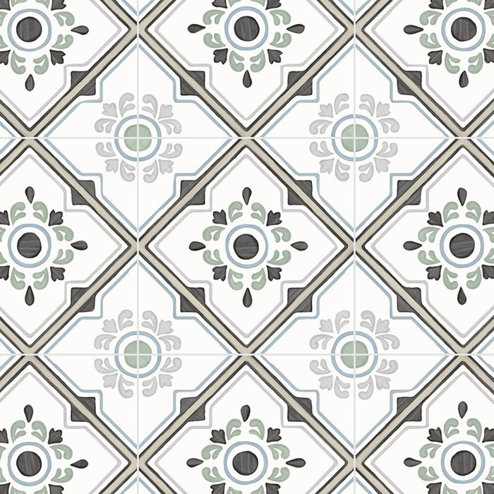 Tanger Sand Bloom 5"x5" Porcelain Tiles
