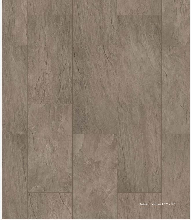 Ardesia Marrone 18"x36" Porcelain Tile