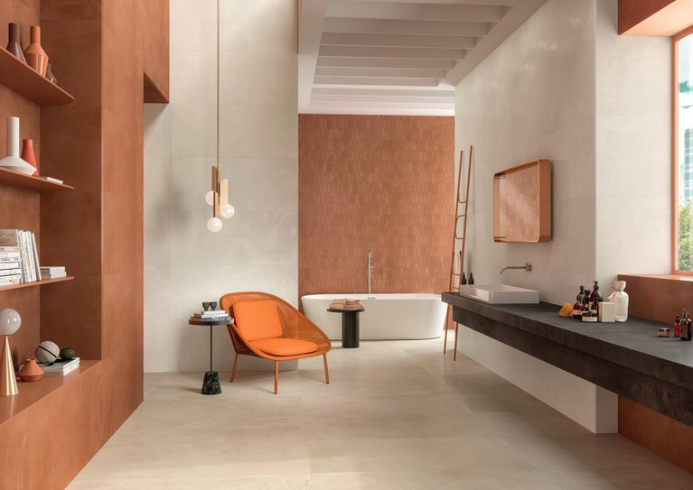 Prism Caramel Bead Wall Mosaics