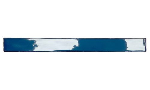 Rainbow Navy Gloss 2"x20" Ceramic Wall Tile