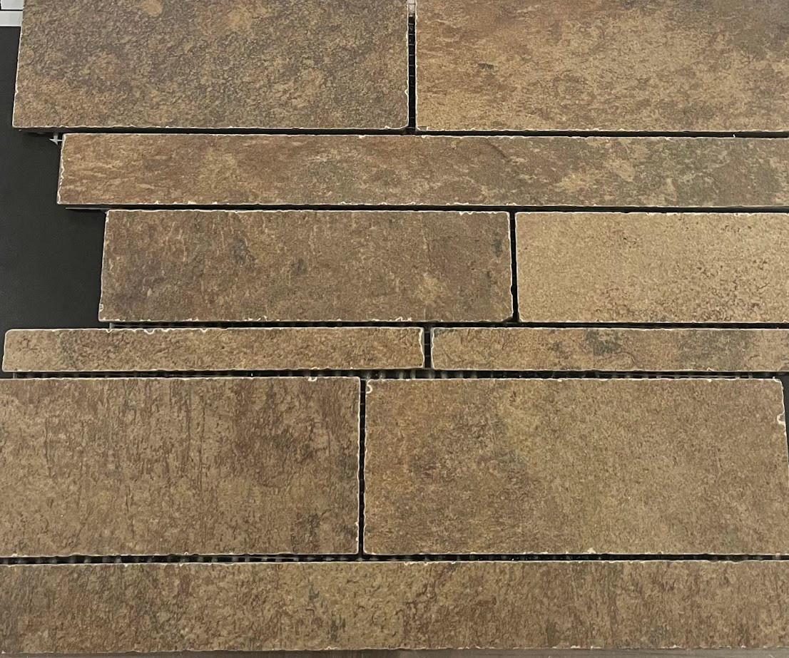 Earth Earth Random Interlocking Mosaic 13x13 $9.99 Sq. Ft. Porcelain Tile (36.27 Sq. Ft. Left)