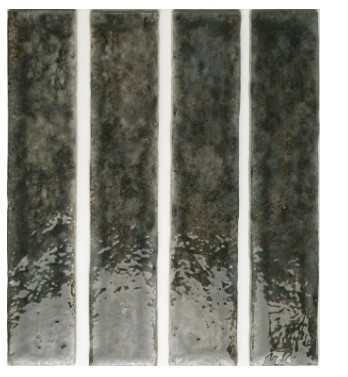 Potters Umber Gloss 2"x10" Ceramic Wall Tiles