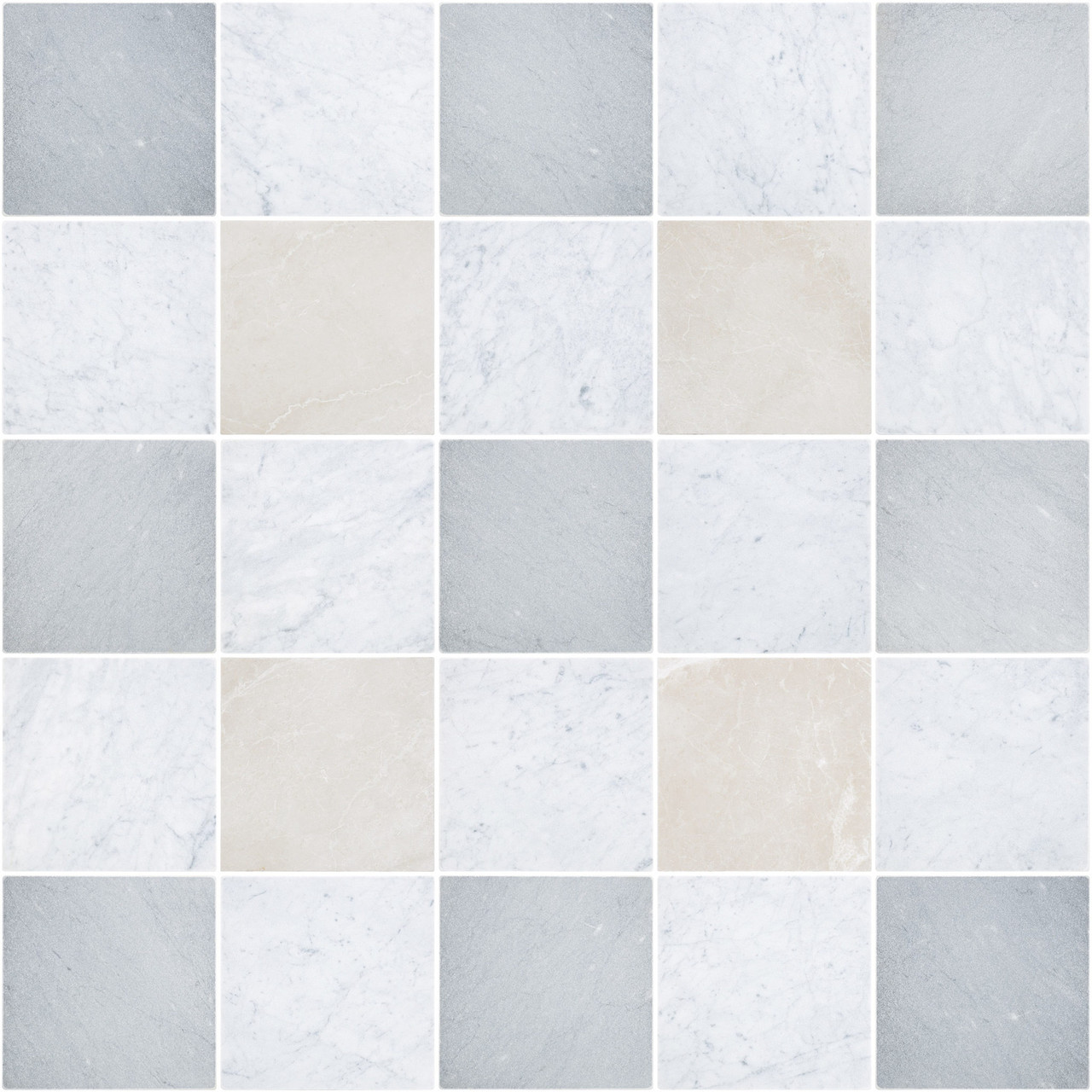 White Carrara Tumbled
Botticino Turkish Tumbled
Bardiglio Imperiale Tumbled