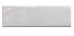 Manzanita Tender Gray 3X10 Bright Ceramic Bullnose