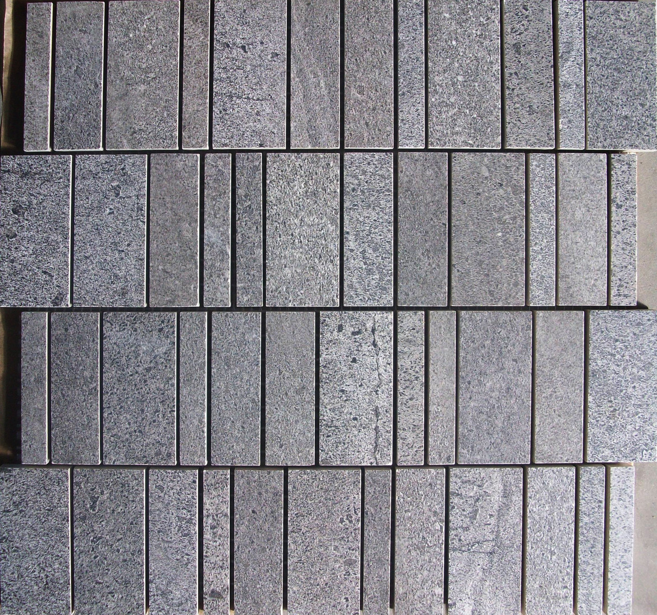 Eco-Stone Antracite 'Trama" Mosaics